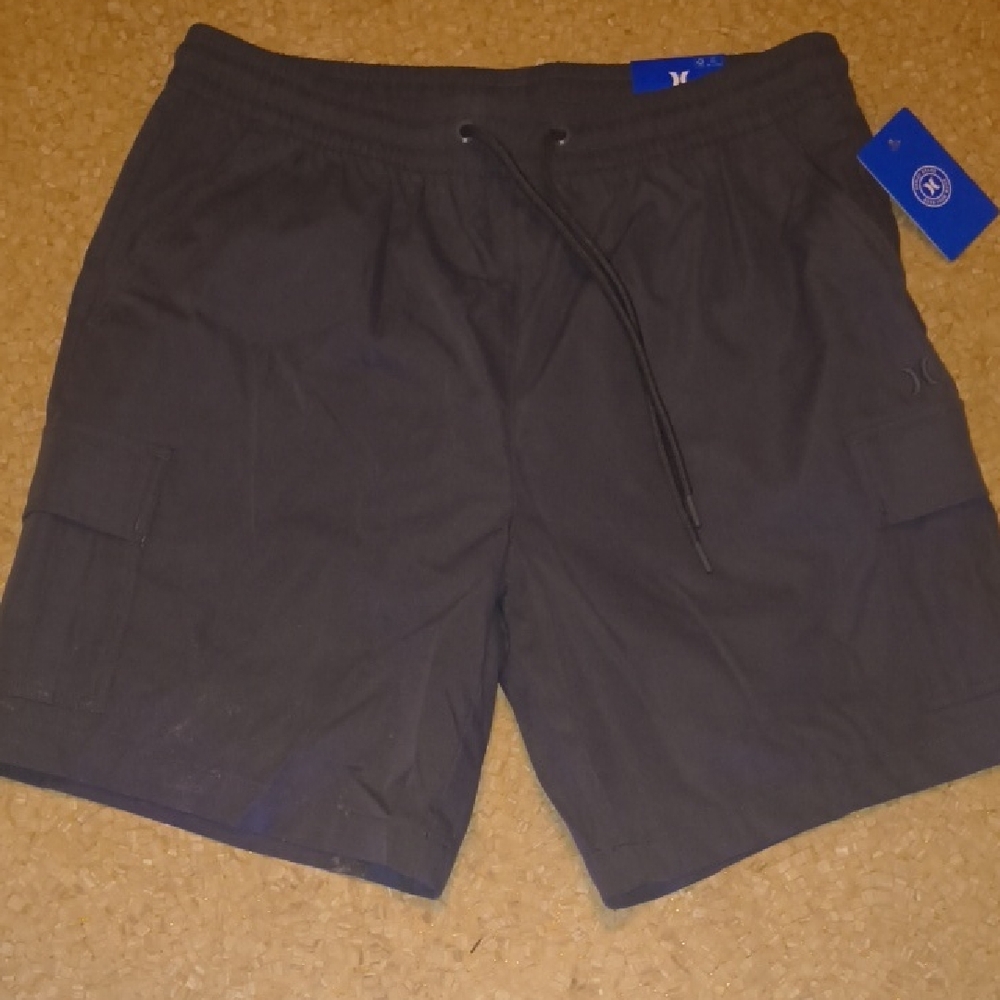 Hurley Dark Gray Cargo Shorts